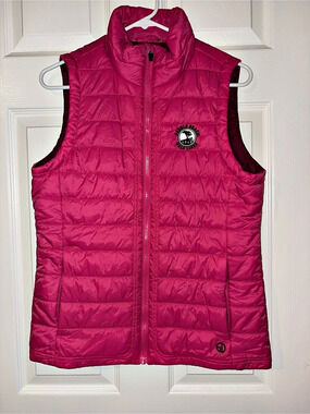 Straight Down Pebble Beach Women's Cloud Vest Pink Medium